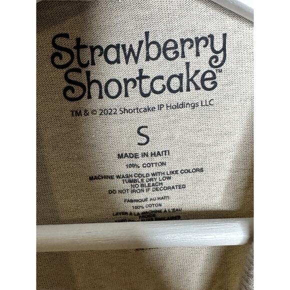 Strawberry Shortcake Men's Unisex Adult Short Sleeve T-Shirt Size Small - Picture 5 of 5